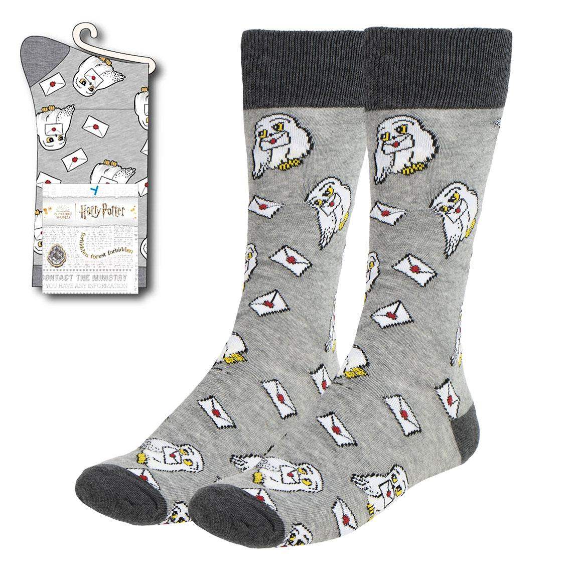 Harry Potter Socks - Hedwig letter - Olleke Wizarding Shop Amsterdam