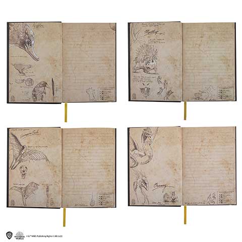 Newt Scamander Notebook - Olleke Wizarding Shop Amsterdam Brugge London