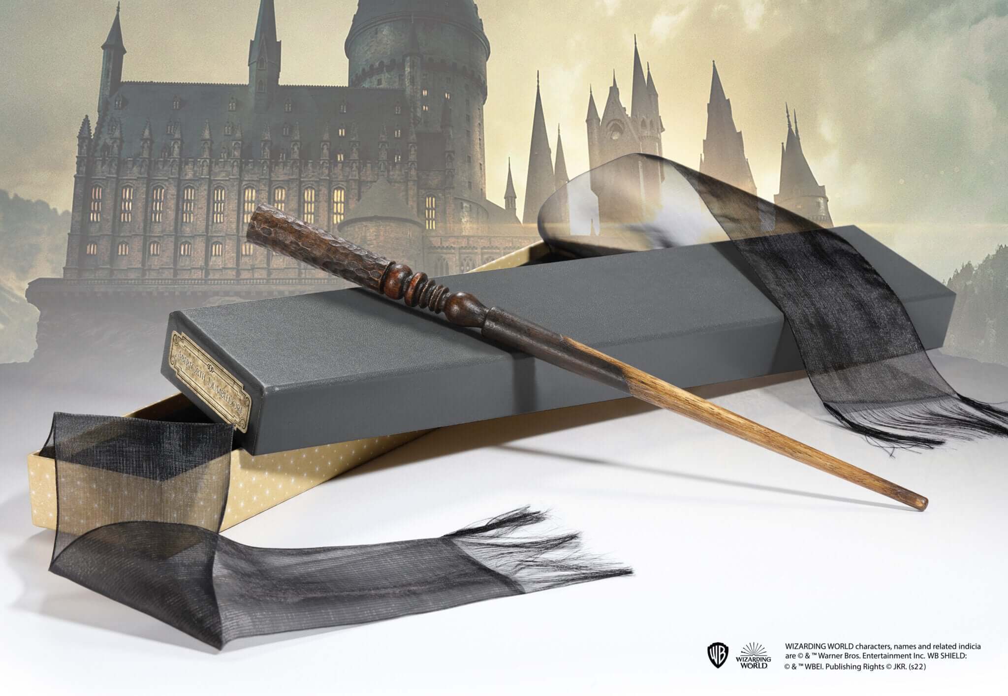 Aberforth Dumbledore’s Wand in Collector’s Box - Olleke Wizarding Shop Amsterdam Brugge London