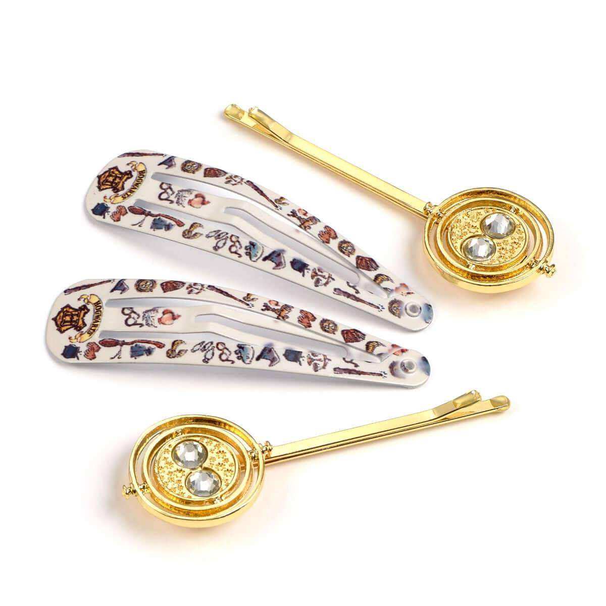 Harry Potter Time Turner Hair Clip Set - Olleke Wizarding Shop Amsterdam Brugge London