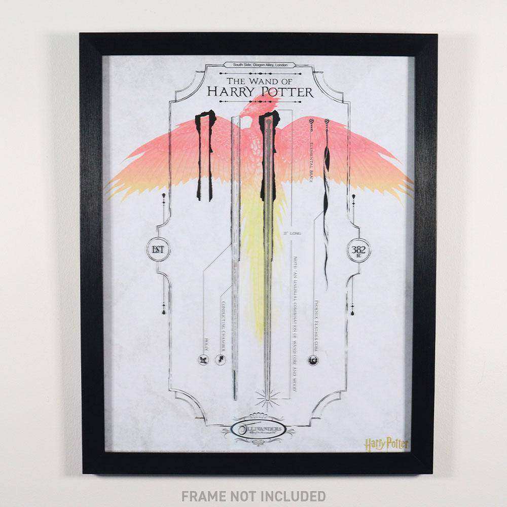 Harry Potter Art Print Limited Edition Fan-Cel - Olleke Wizarding Shop Amsterdam Brugge London