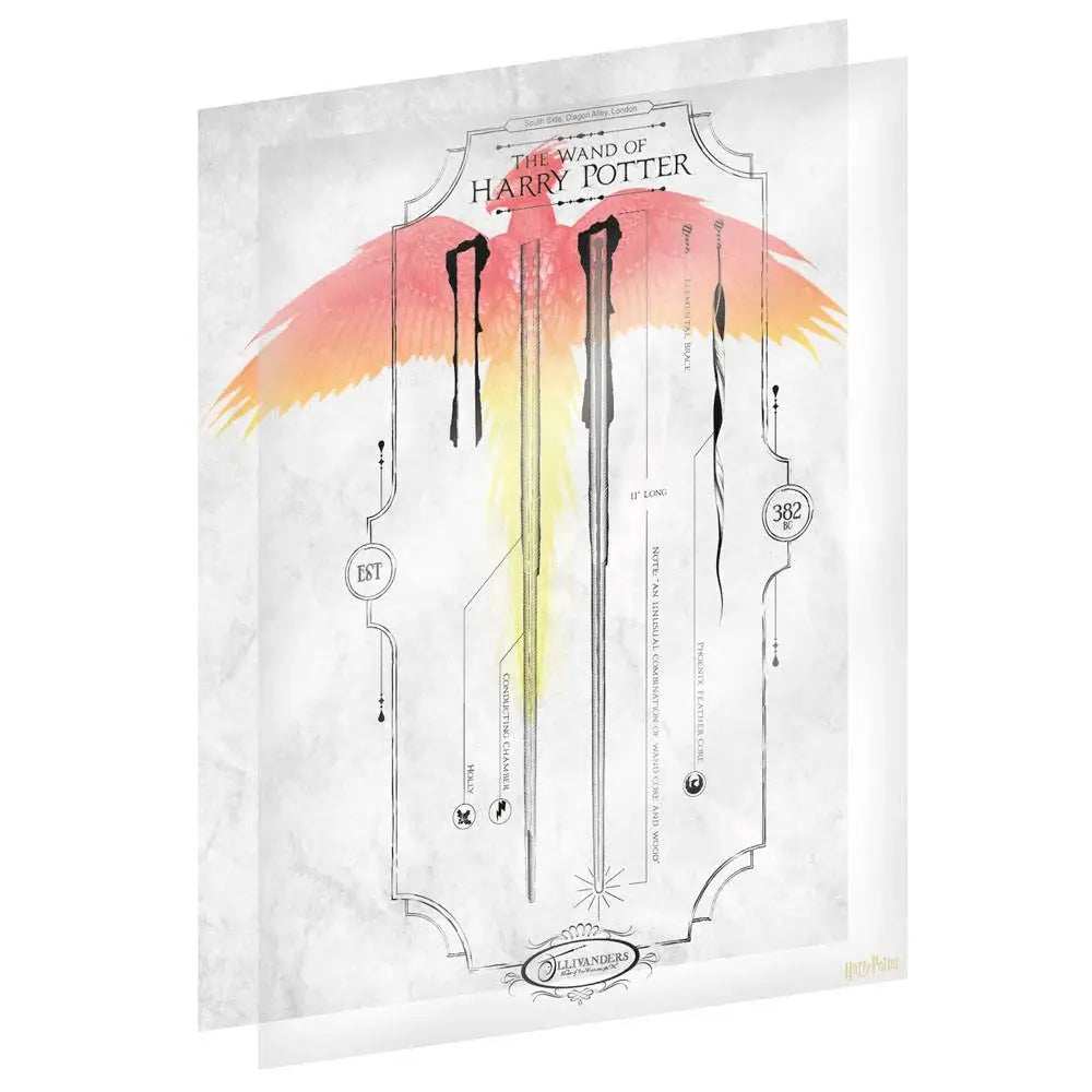 Harry Potter Art Print Limited Edition Fan-Cel - Olleke Wizarding Shop Amsterdam Brugge London