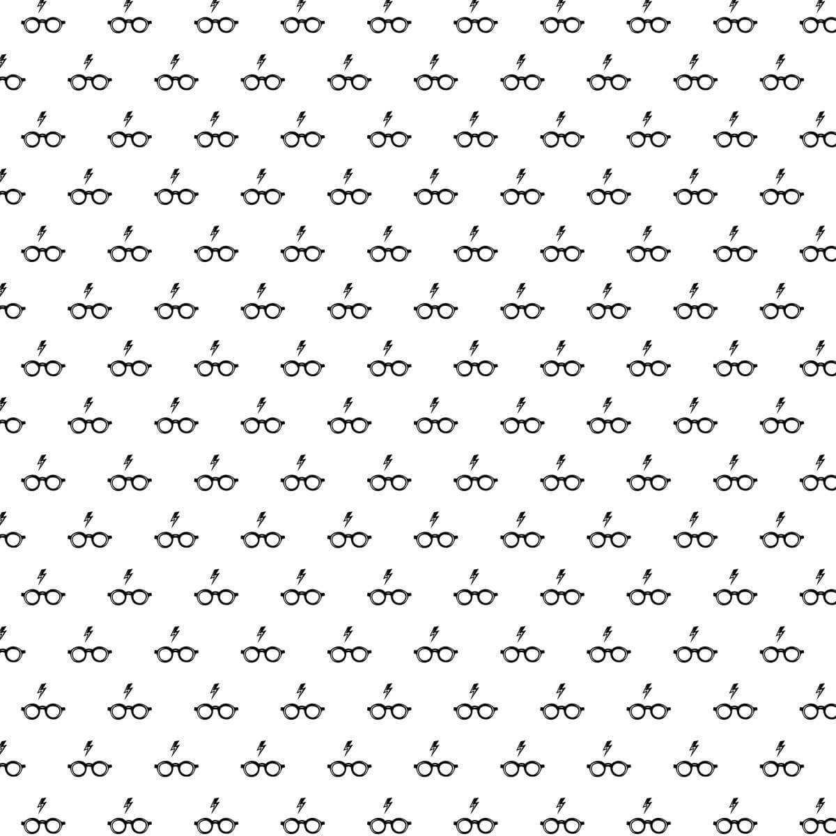 Harry Potter Pattern Double Sided Embellished Paper - Olleke Wizarding Shop Amsterdam Brugge London