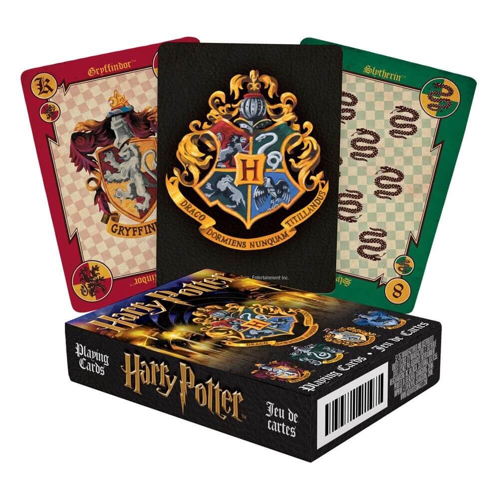 Harry Potter Playing Cards Crests - Olleke Wizarding Shop Amsterdam Brugge London