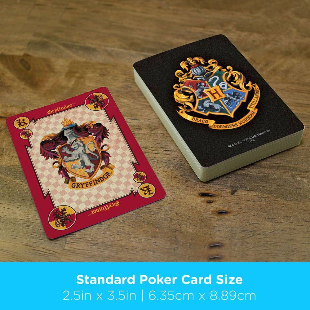 Harry Potter Playing Cards Crests - Olleke Wizarding Shop Amsterdam Brugge London
