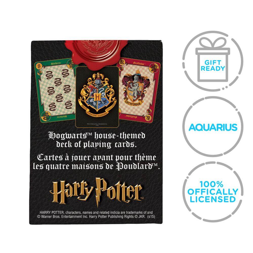 Harry Potter Playing Cards Crests - Olleke Wizarding Shop Amsterdam Brugge London