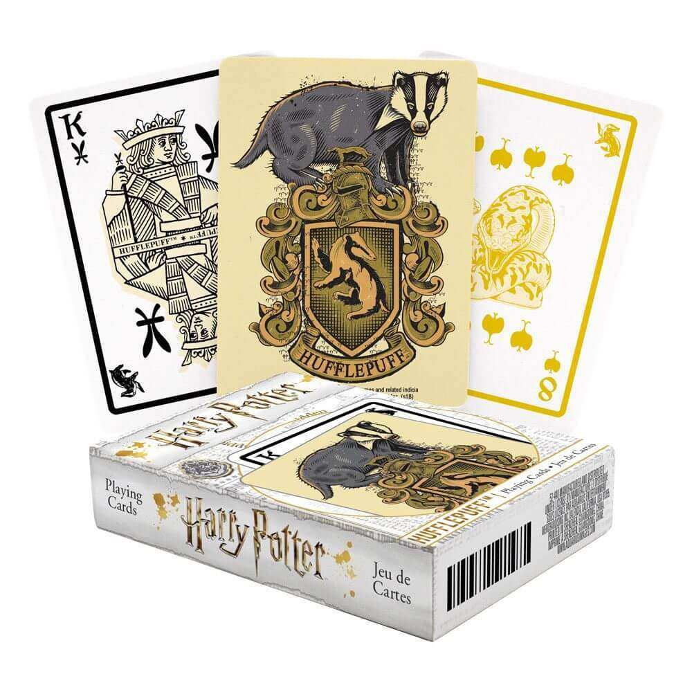 Harry Potter Playing Cards Hufflepuff - Olleke Wizarding Shop Amsterdam Brugge London