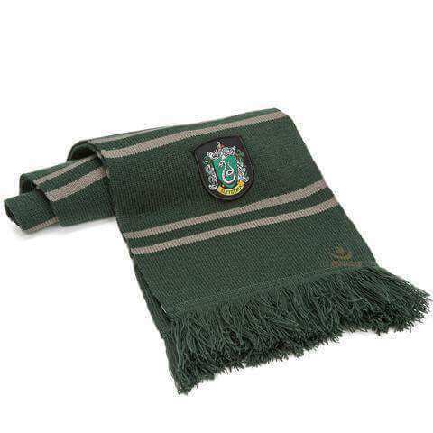 Harry Potter scarf Slytherin - Olleke Wizarding Shop Amsterdam Brugge London