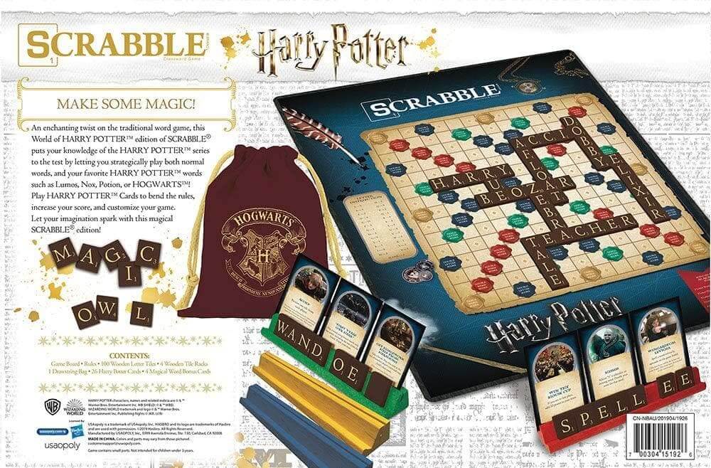 Harry Potter Scrabble Original - Olleke Wizarding Shop Amsterdam Brugge London