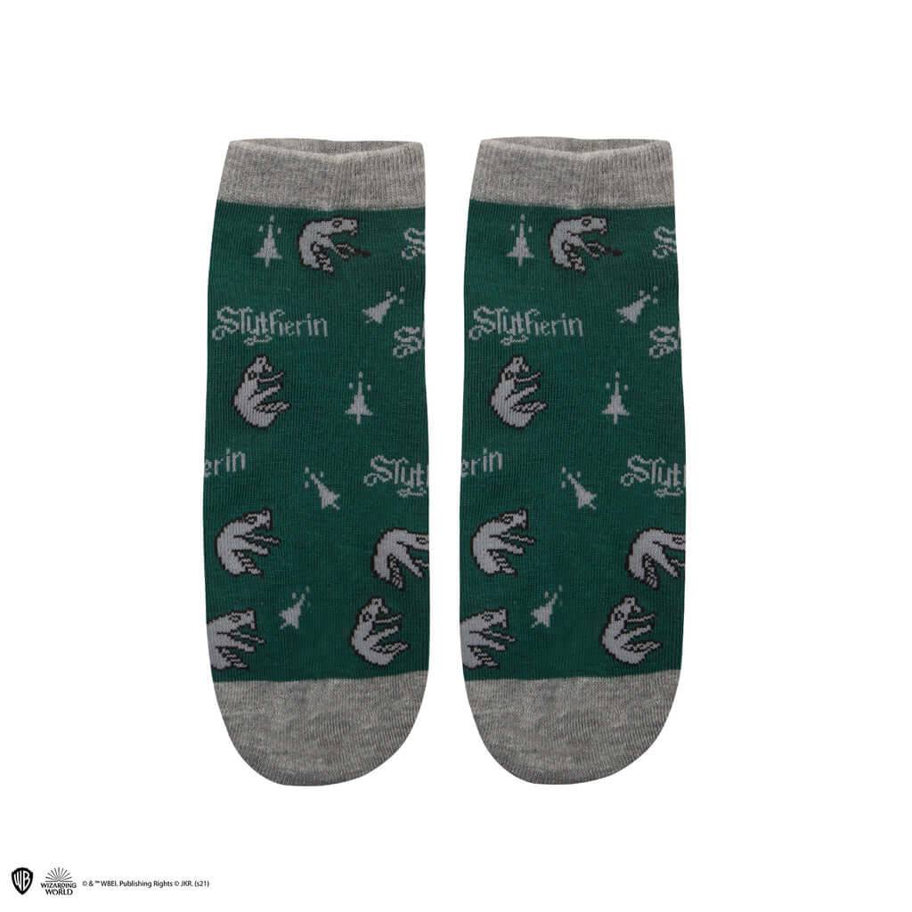 Harry Potter Set of 3 Ankle Socks - Slytherin - Olleke Wizarding Shop Amsterdam Brugge London