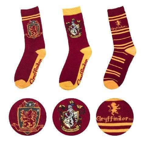 Harry Potter Socks Gryffindor - Olleke Wizarding Shop Amsterdam Brugge London