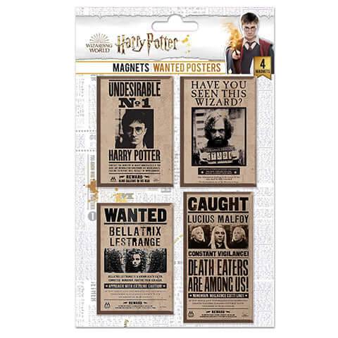 Harry Potter Wanted Signs Magnets - Olleke Wizarding Shop Amsterdam Brugge London
