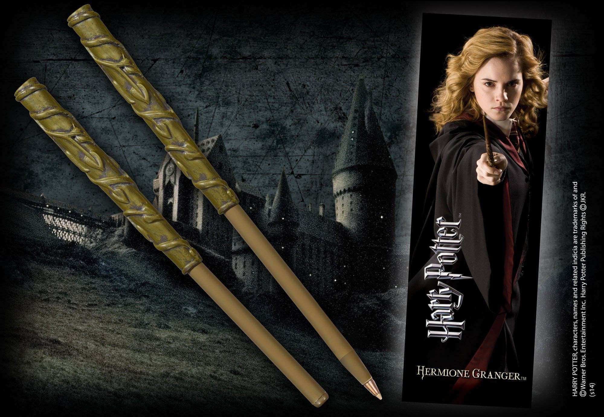 Hermione Wand Pen and Bookmark - Olleke Wizarding Shop Amsterdam Brugge London