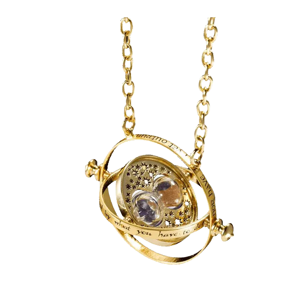 Hermione’s Time Turner 24K plated - Olleke Wizarding Shop Amsterdam Brugge London