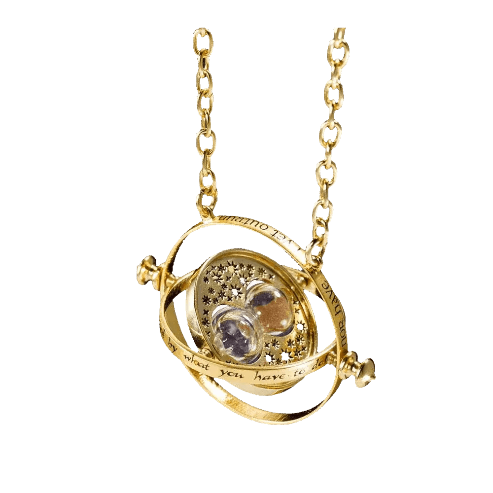 Hermione’s Time Turner 24K plated - Olleke Wizarding Shop Amsterdam Brugge London