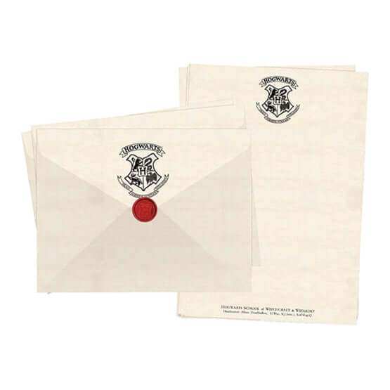 Hogwarts Acceptance Letter Writing Set - Olleke Wizarding Shop Amsterdam Brugge London