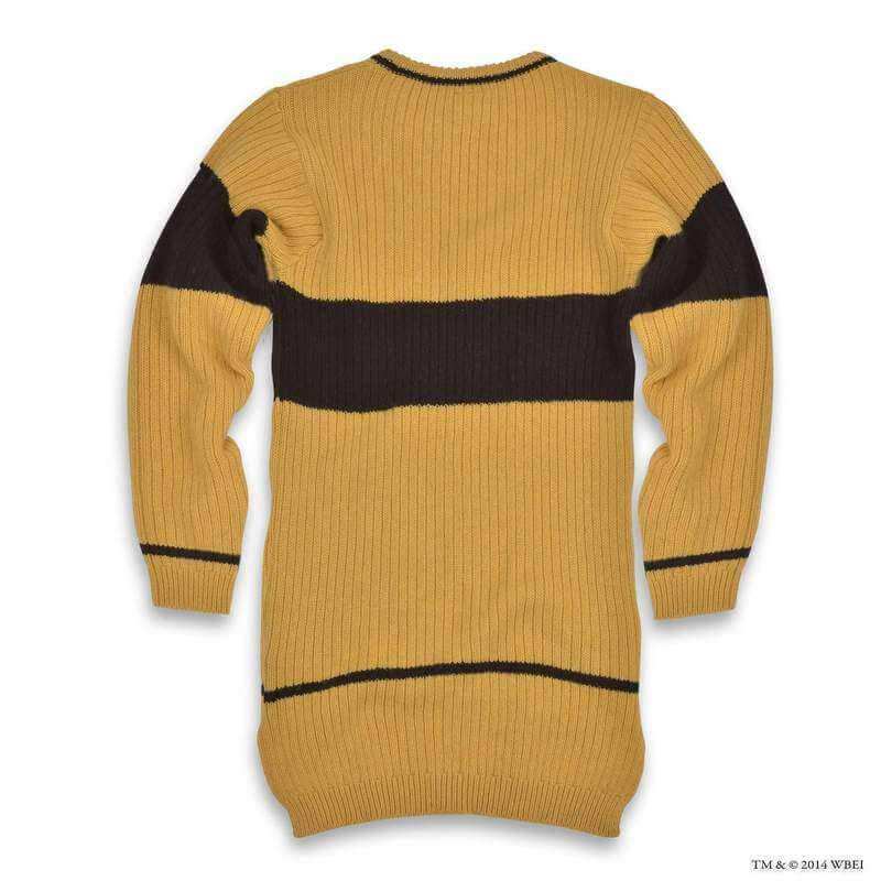 Hufflepuff Quidditch Knitted Adult Jumper - Olleke Wizarding Shop Amsterdam Brugge London