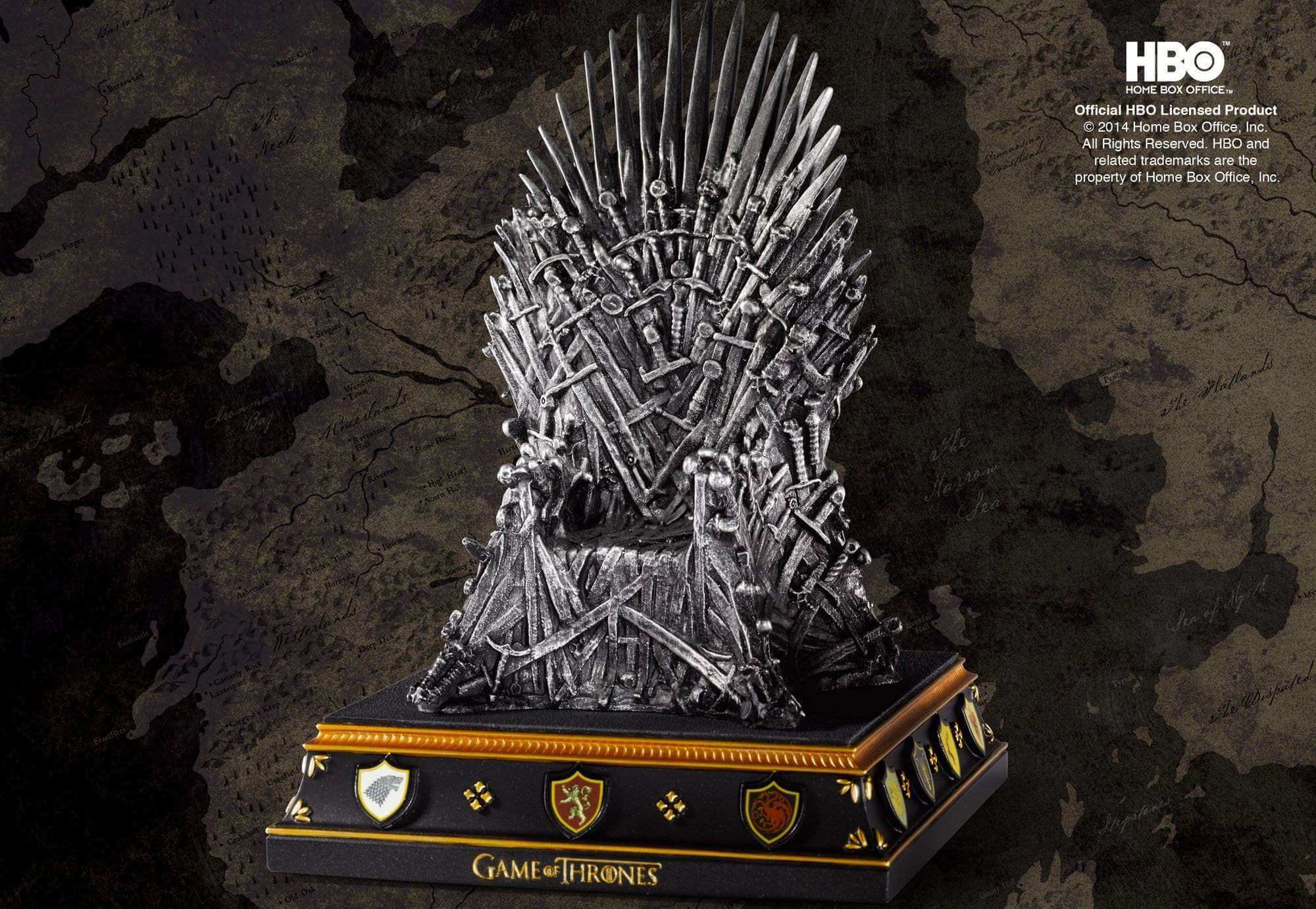 Iron Throne Bookend - Olleke Wizarding Shop Amsterdam Brugge London