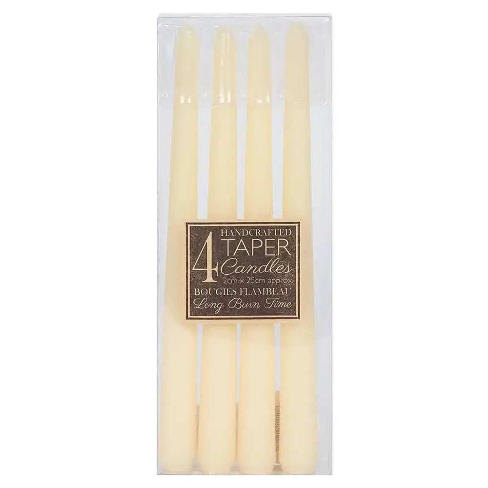 Ivory Taper Candles Pack of 4 - Olleke Wizarding Shop Amsterdam Brugge London