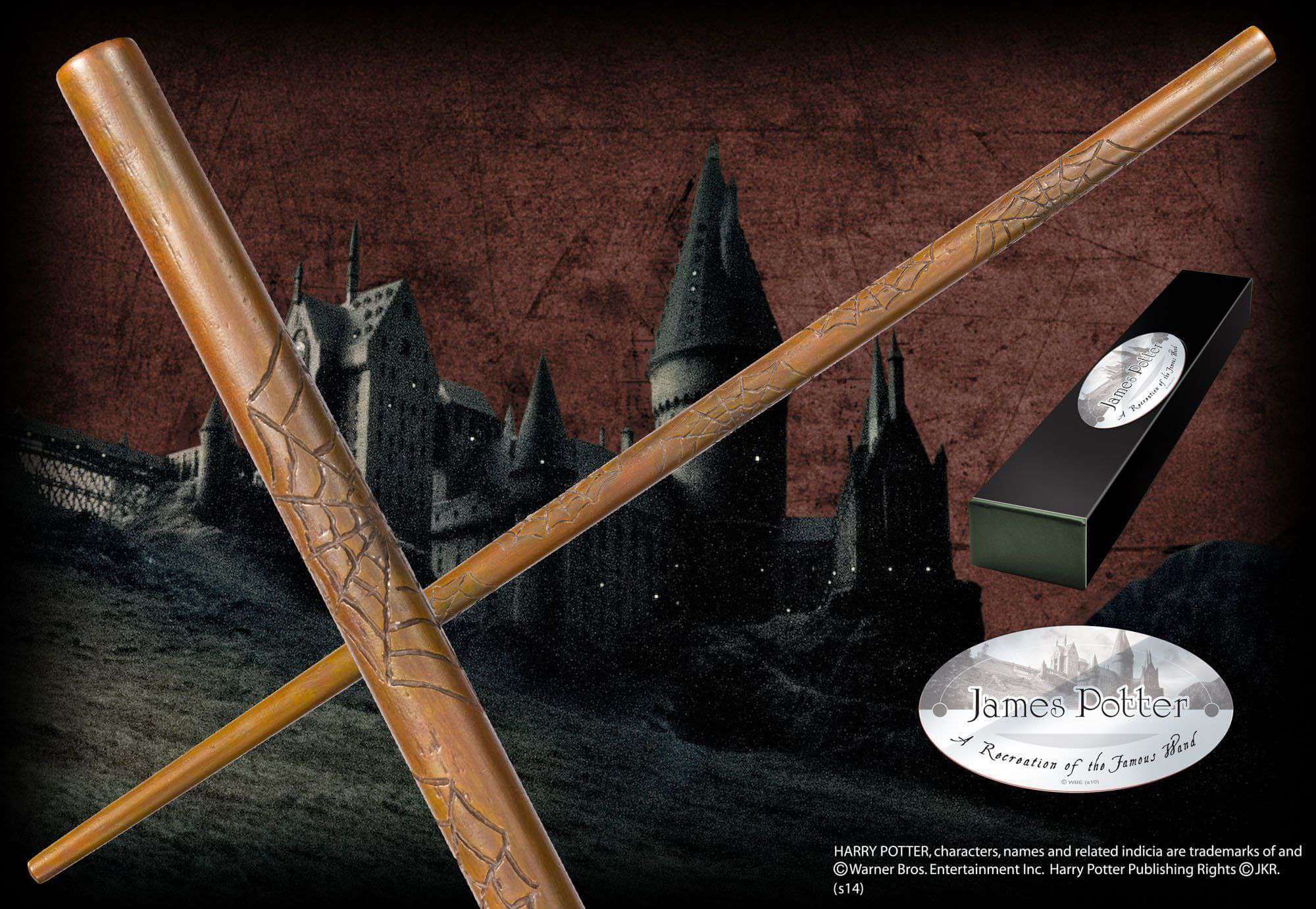 James Potter Character Wand - Olleke Wizarding Shop Amsterdam Brugge London