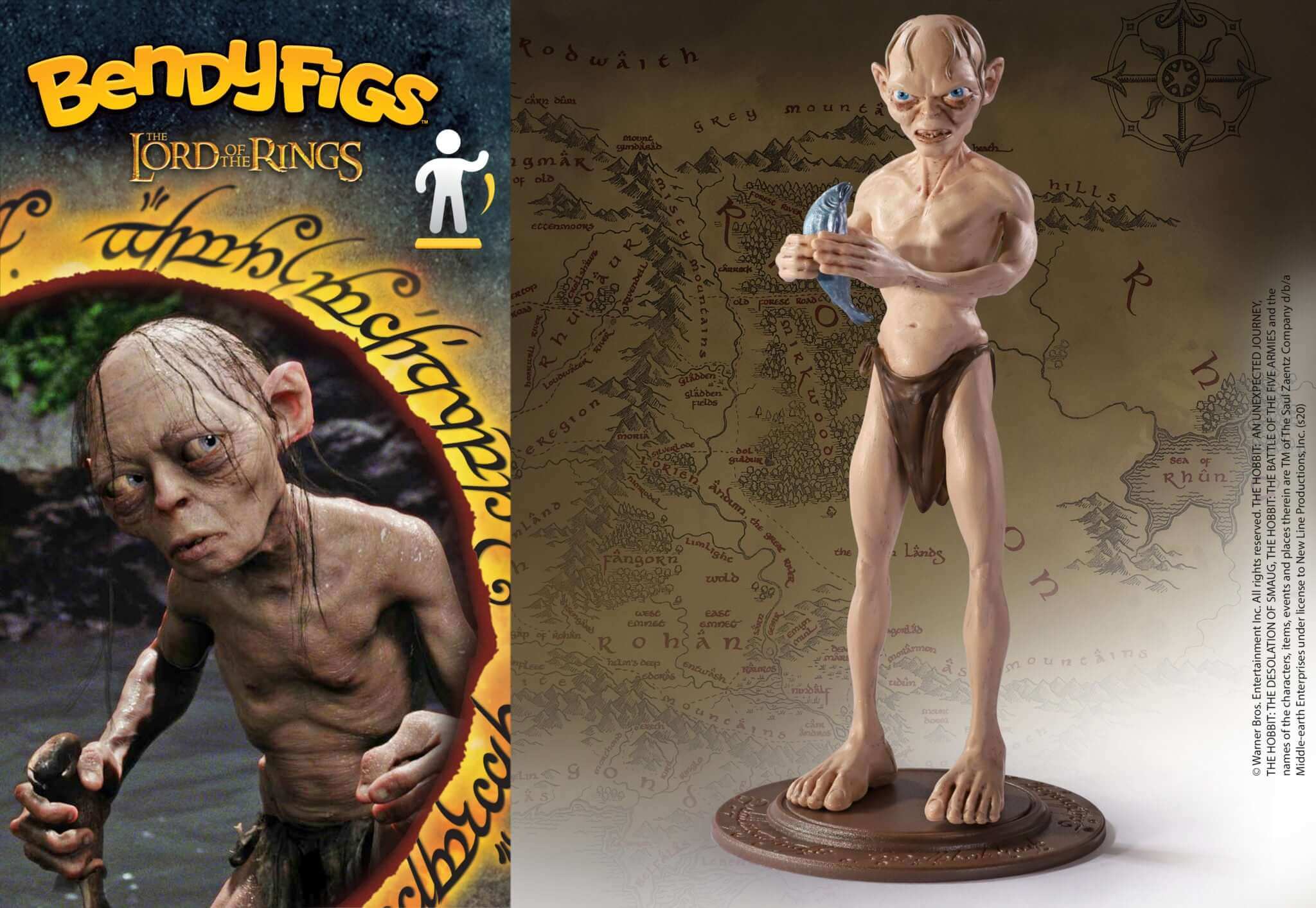 Lord of the rings Bendyfigs Bendable Figure Gollum - Olleke Wizarding Shop Amsterdam Brugge London