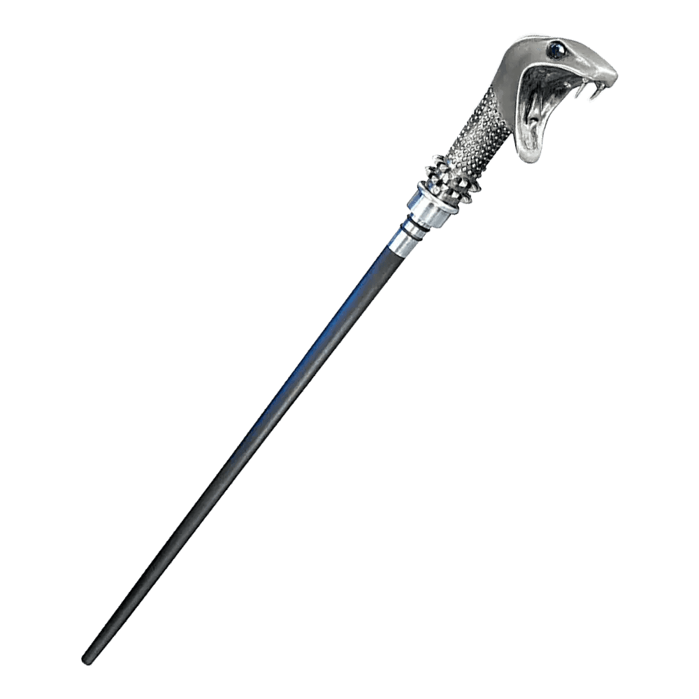Lucius Malfoy Cane with Wand - Olleke Wizarding Shop Amsterdam Brugge London