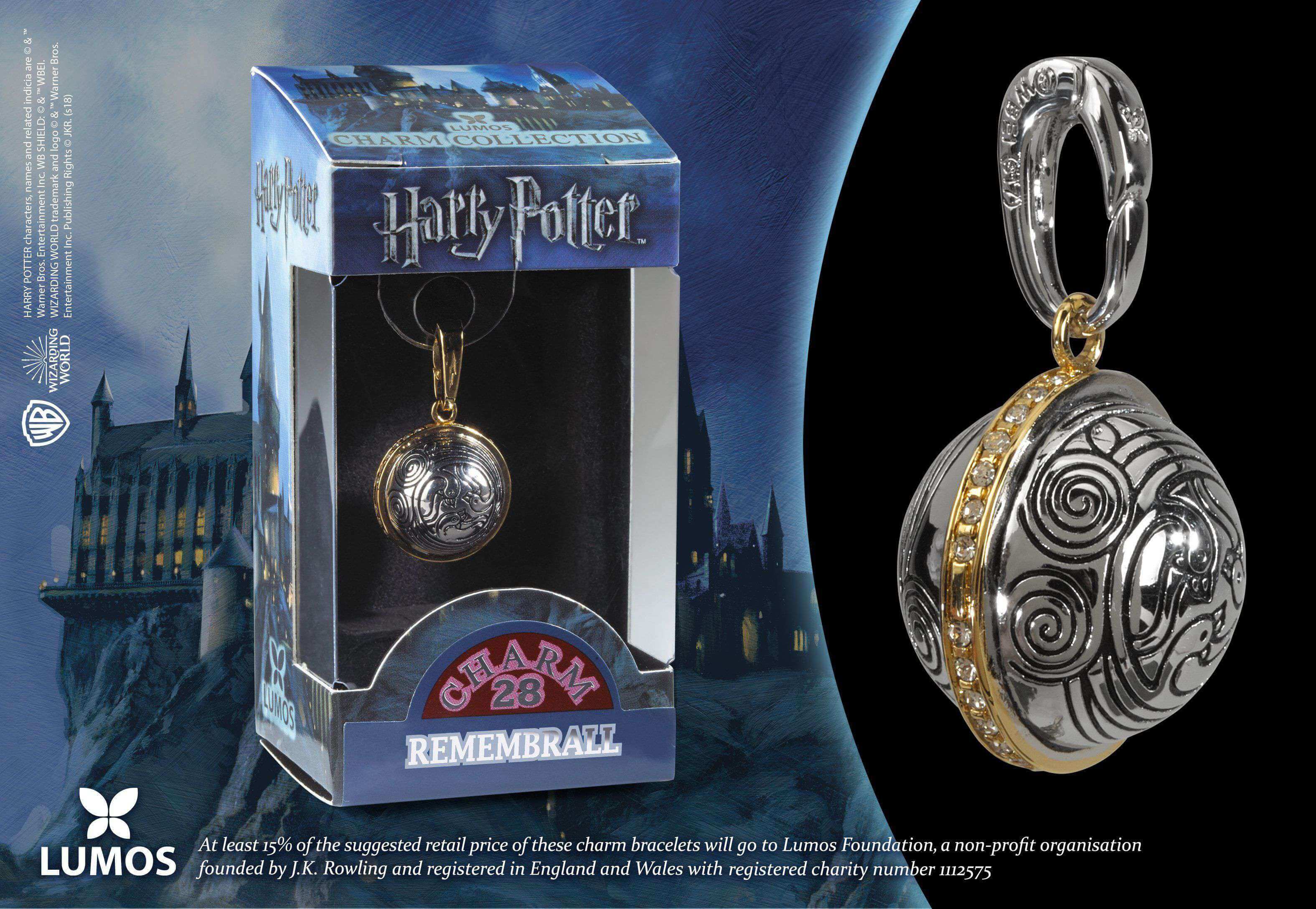 Lumos Charm 28 Remembrall - Olleke Wizarding Shop Amsterdam Brugge London