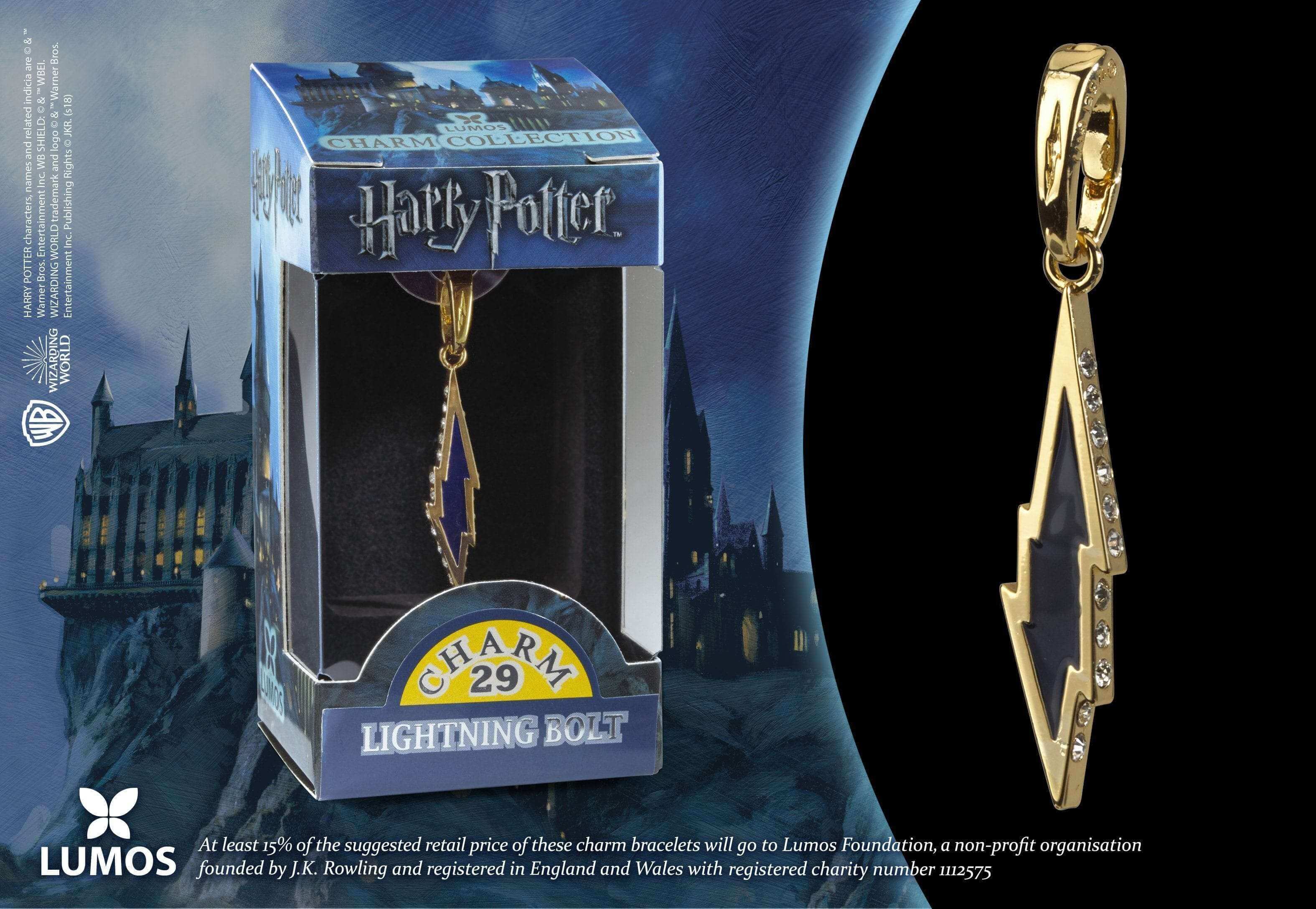 Lumos Charm 29 Lightning Bolt - Olleke Wizarding Shop Amsterdam Brugge London