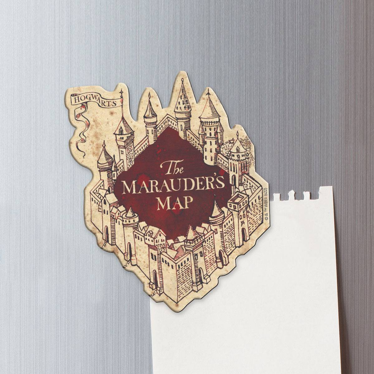 Harry Potter Fridge Magnet - Marauder's Map - Olleke Wizarding Shop Amsterdam Brugge London