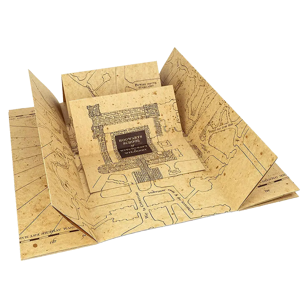 Marauder’s Map - Olleke Wizarding Shop Amsterdam Brugge London