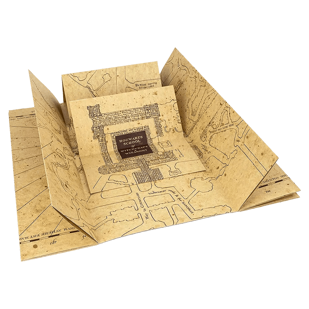 Marauder’s Map - Olleke Wizarding Shop Amsterdam Brugge London