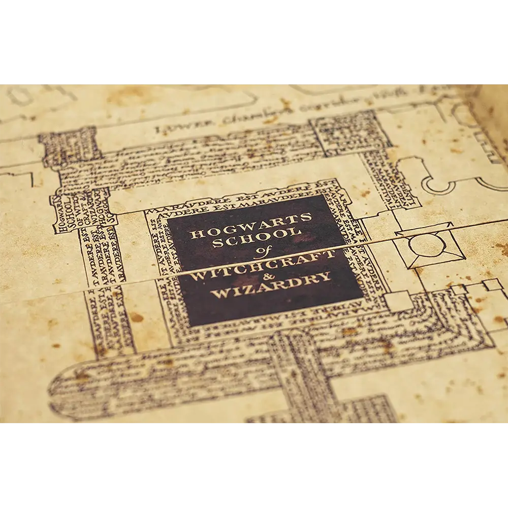 Marauder’s Map - Olleke Wizarding Shop Amsterdam Brugge London