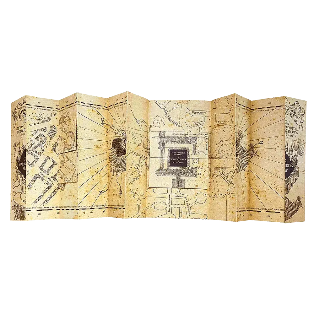 Marauder’s Map - Olleke Wizarding Shop Amsterdam Brugge London