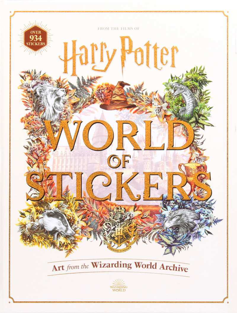 Harry Potter World of Stickers - Olleke Wizarding Shop Amsterdam Brugge London