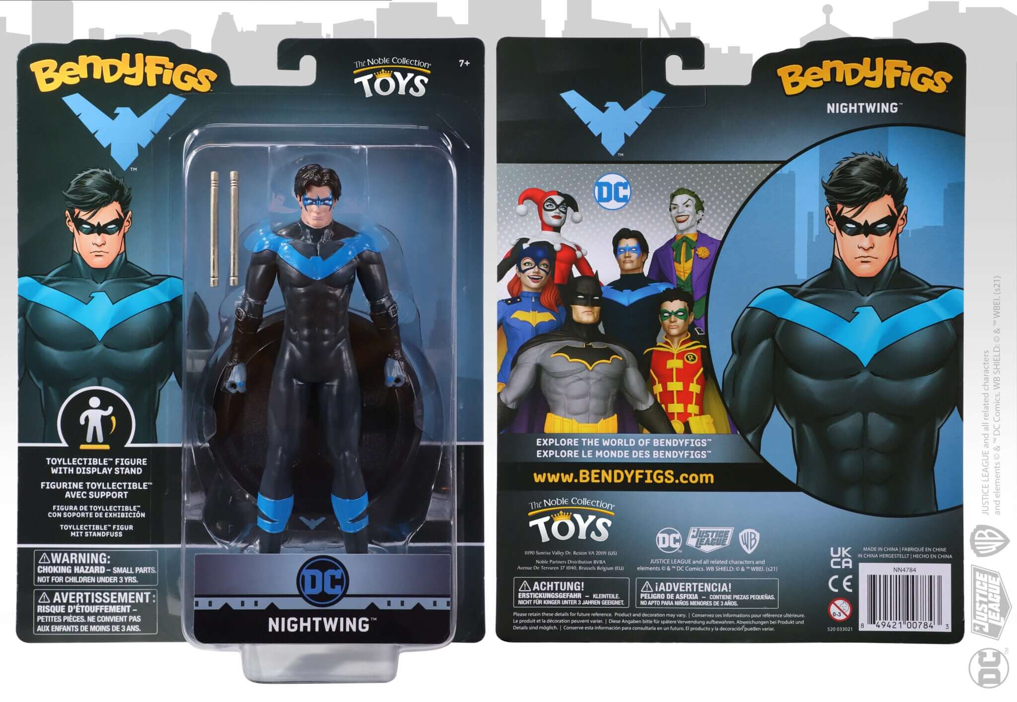 Nightwing Bendable Figure - Olleke Wizarding Shop Amsterdam Brugge London