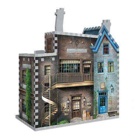 Ollivander’s Wand Shop and Scribbulus Writing Implements 3D Puzzle - Olleke Wizarding Shop Amsterdam Brugge London
