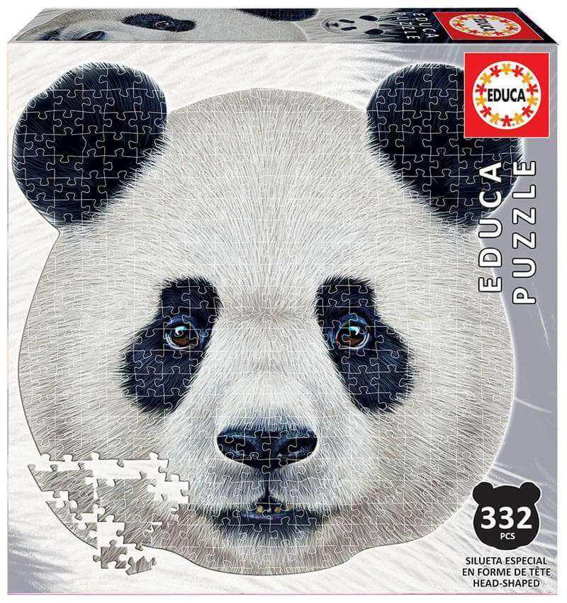 Panda Animal Shaped Puzzle 353 piece - Olleke Wizarding Shop Amsterdam Brugge London