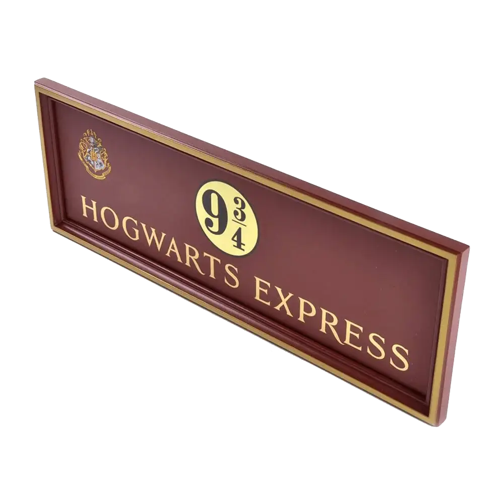 Platform 9 3/4 Sign - Olleke Wizarding Shop Amsterdam Brugge London