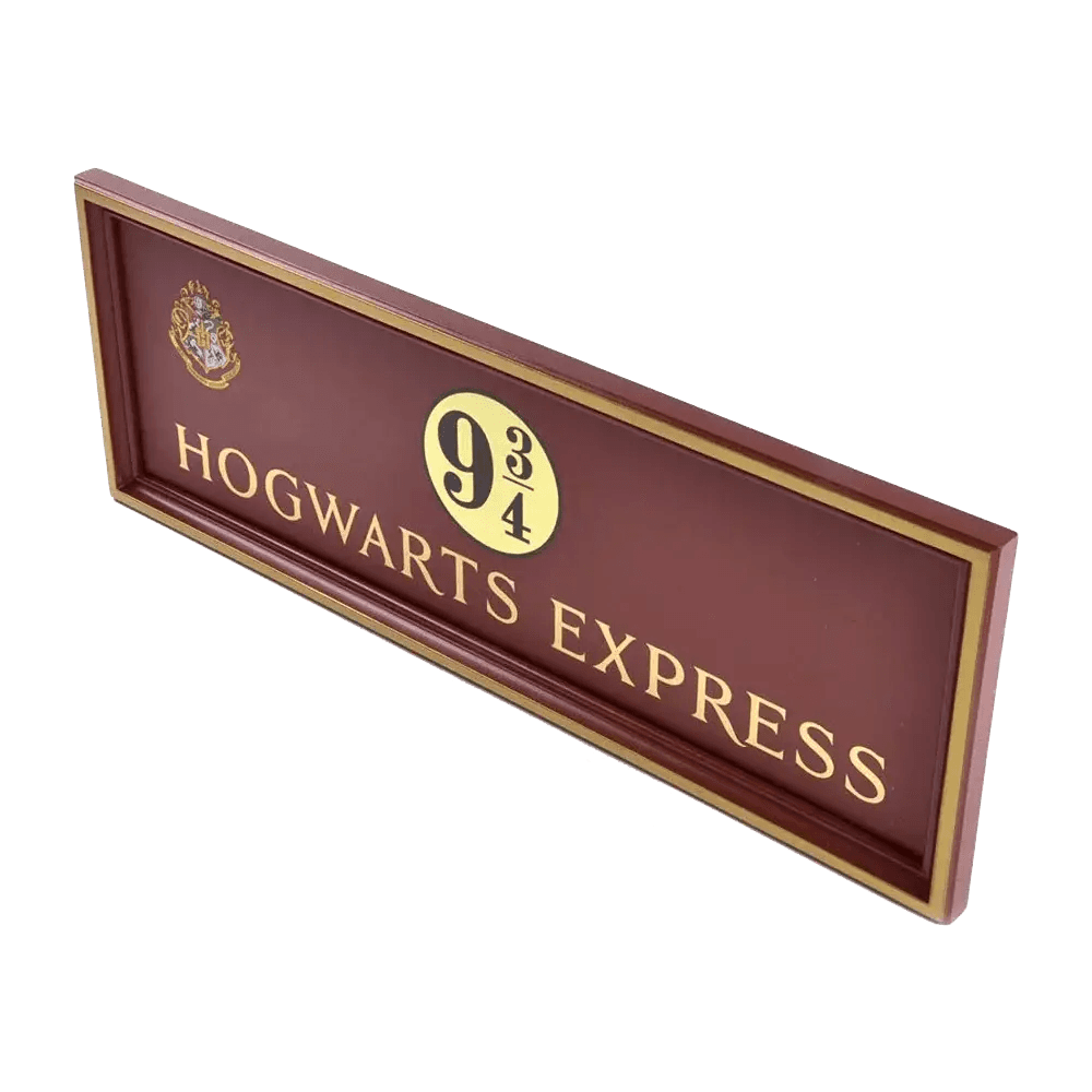 Platform 9 3/4 Sign - Olleke Wizarding Shop Amsterdam Brugge London