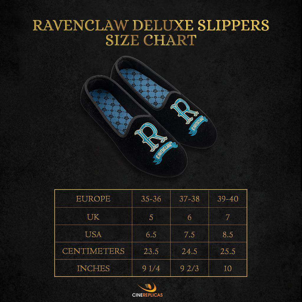 Ravenclaw Deluxe Slippers - Olleke Wizarding Shop Amsterdam Brugge London