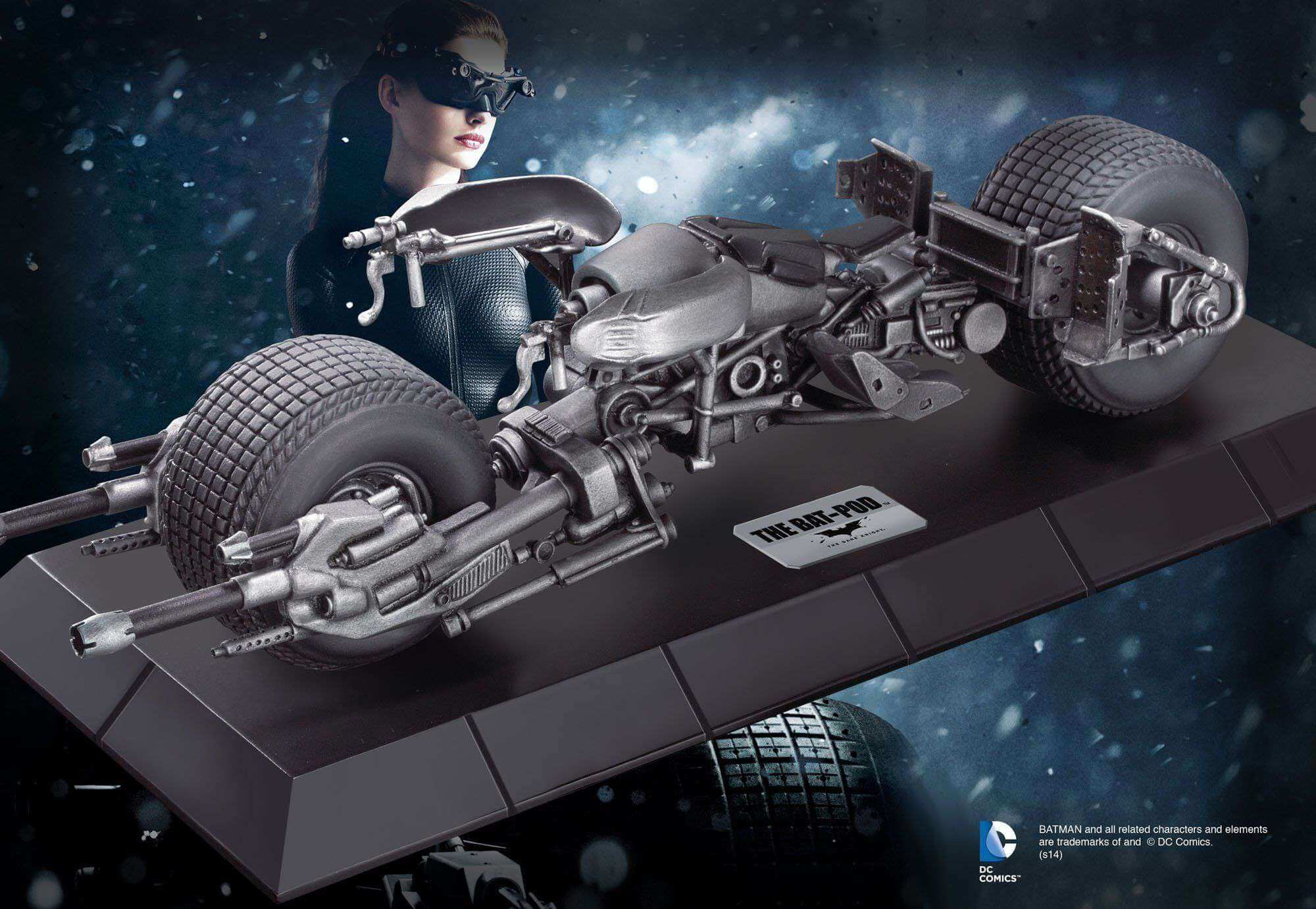 The Bat Pod Die Cast Sculpture - Olleke Wizarding Shop Amsterdam Brugge London
