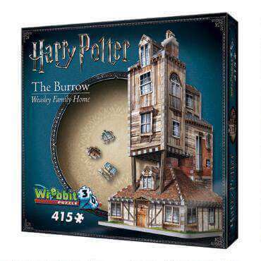 The Burrow The Weasley Family Home 3D Puzzle - Olleke Wizarding Shop Amsterdam Brugge London