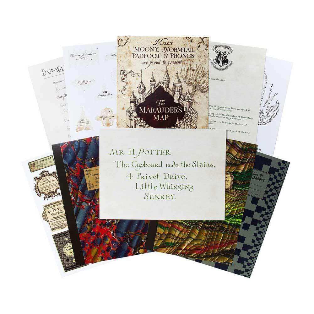 The Hogwarts Series Postcards - Olleke Wizarding Shop Amsterdam Brugge London