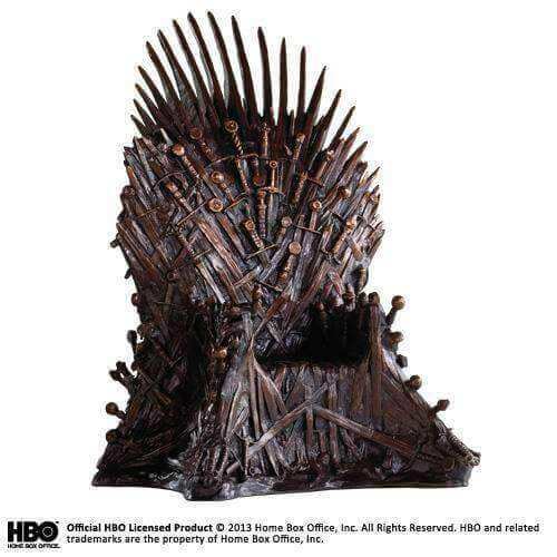 The Iron Throne in Bronze - Olleke Wizarding Shop Amsterdam Brugge London