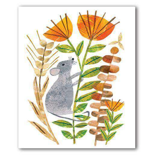 The Little Mouse Greeting Card by Tracey English - Olleke Wizarding Shop Amsterdam Brugge London