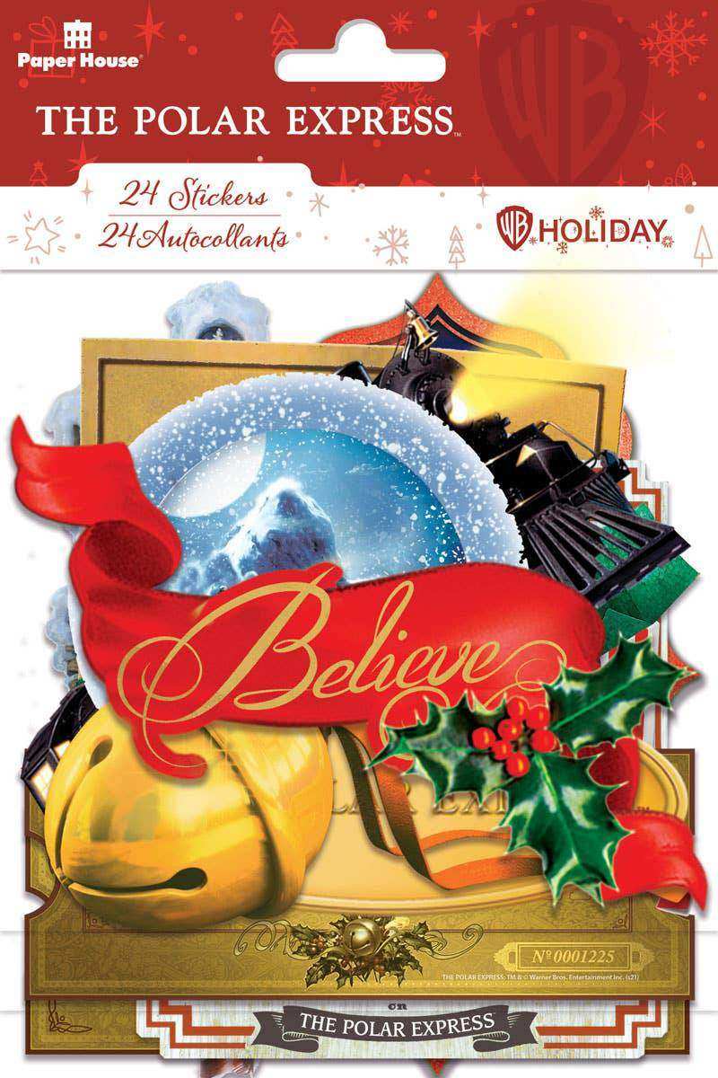 The Polar Express Die Cut Sticker Pack - Olleke Wizarding Shop Amsterdam Brugge London