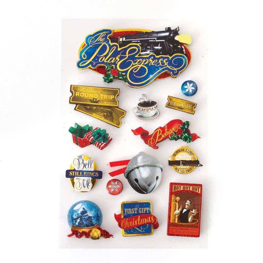 The Polar Express 3D Sticker - Olleke Wizarding Shop Amsterdam Brugge London