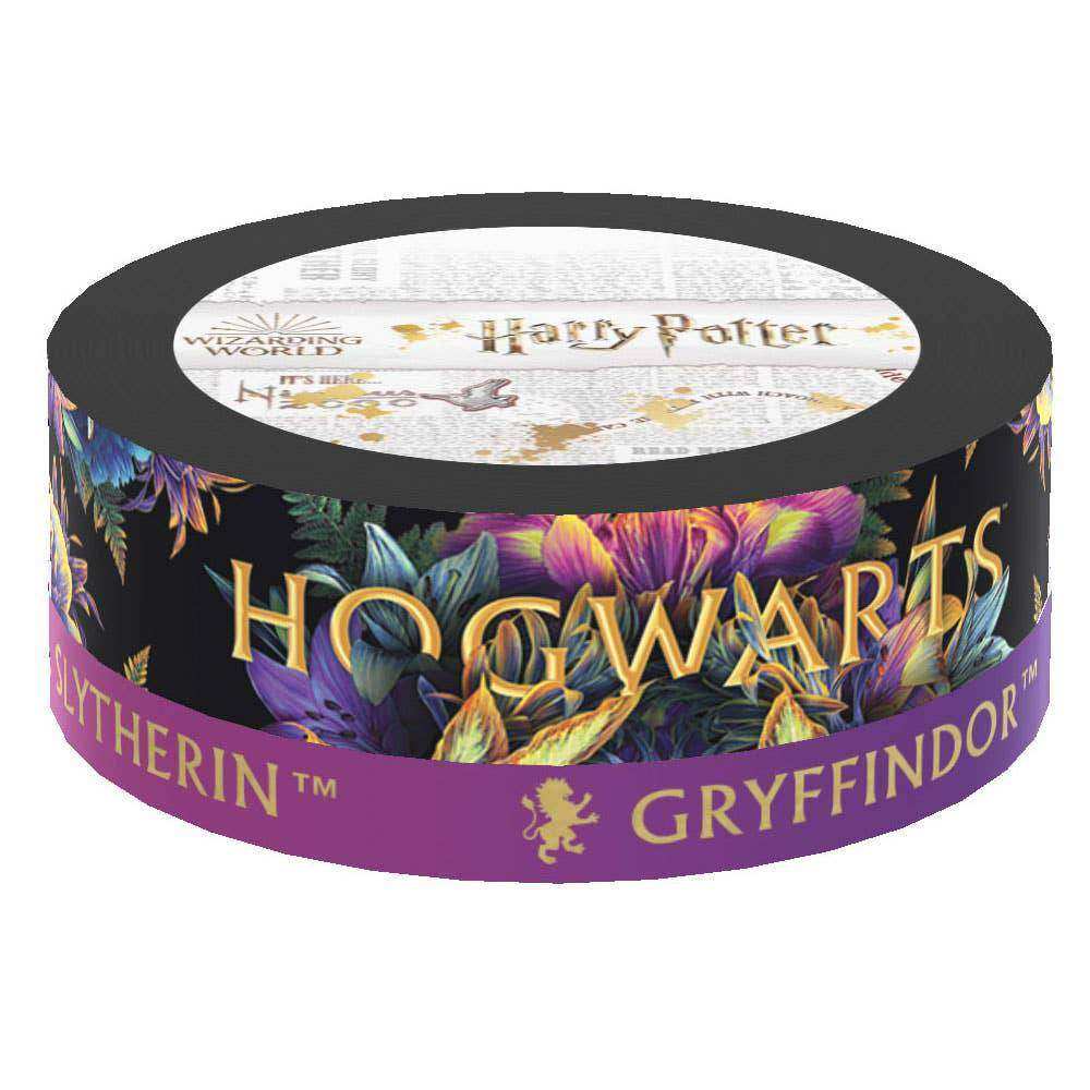Harry Potter Washi Tape Set- Floral Hogwarts - Olleke Wizarding Shop Amsterdam Brugge London