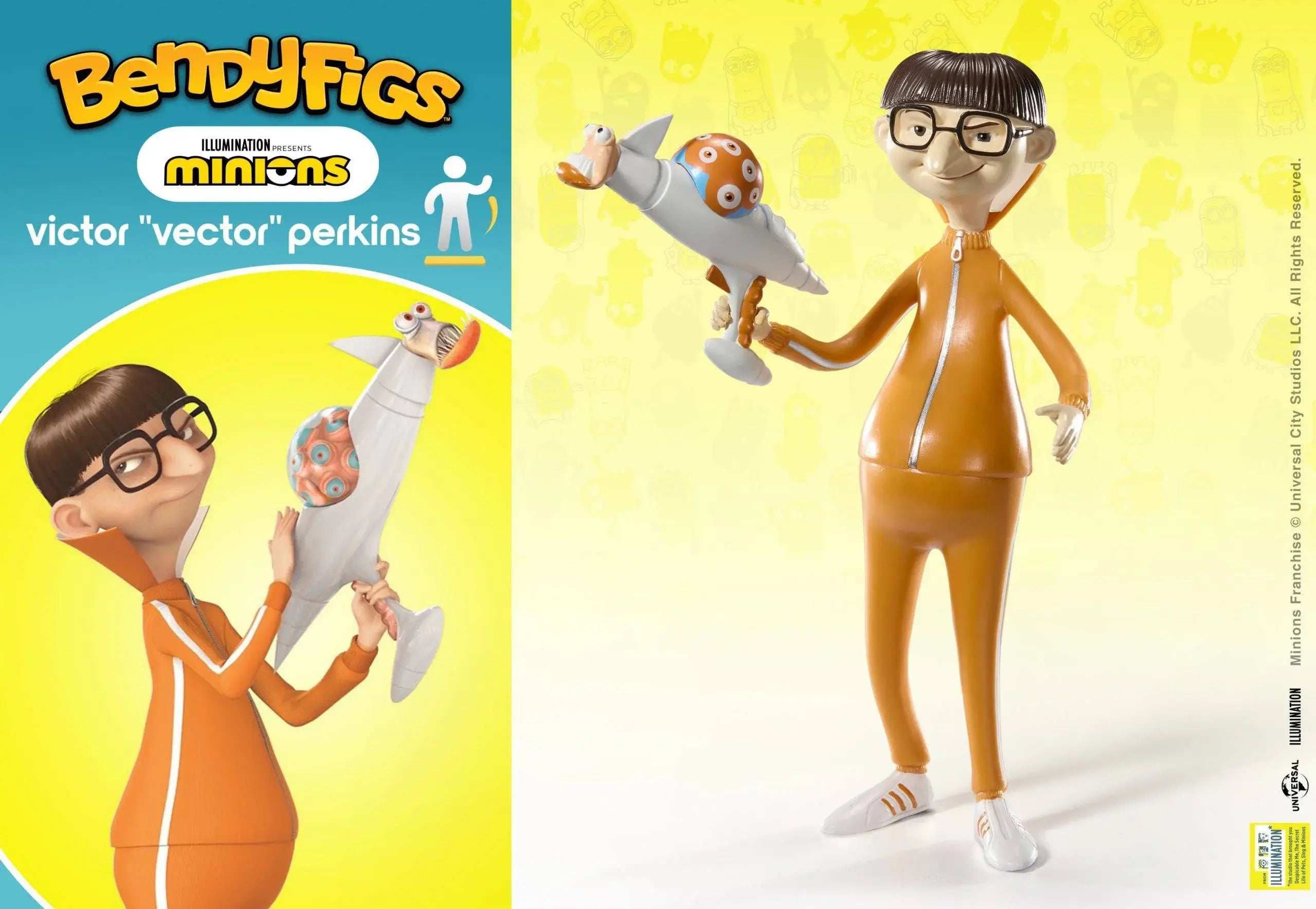 Minions Bendyfigs Bendable Figure Vector - Olleke Wizarding Shop Amsterdam Brugge London