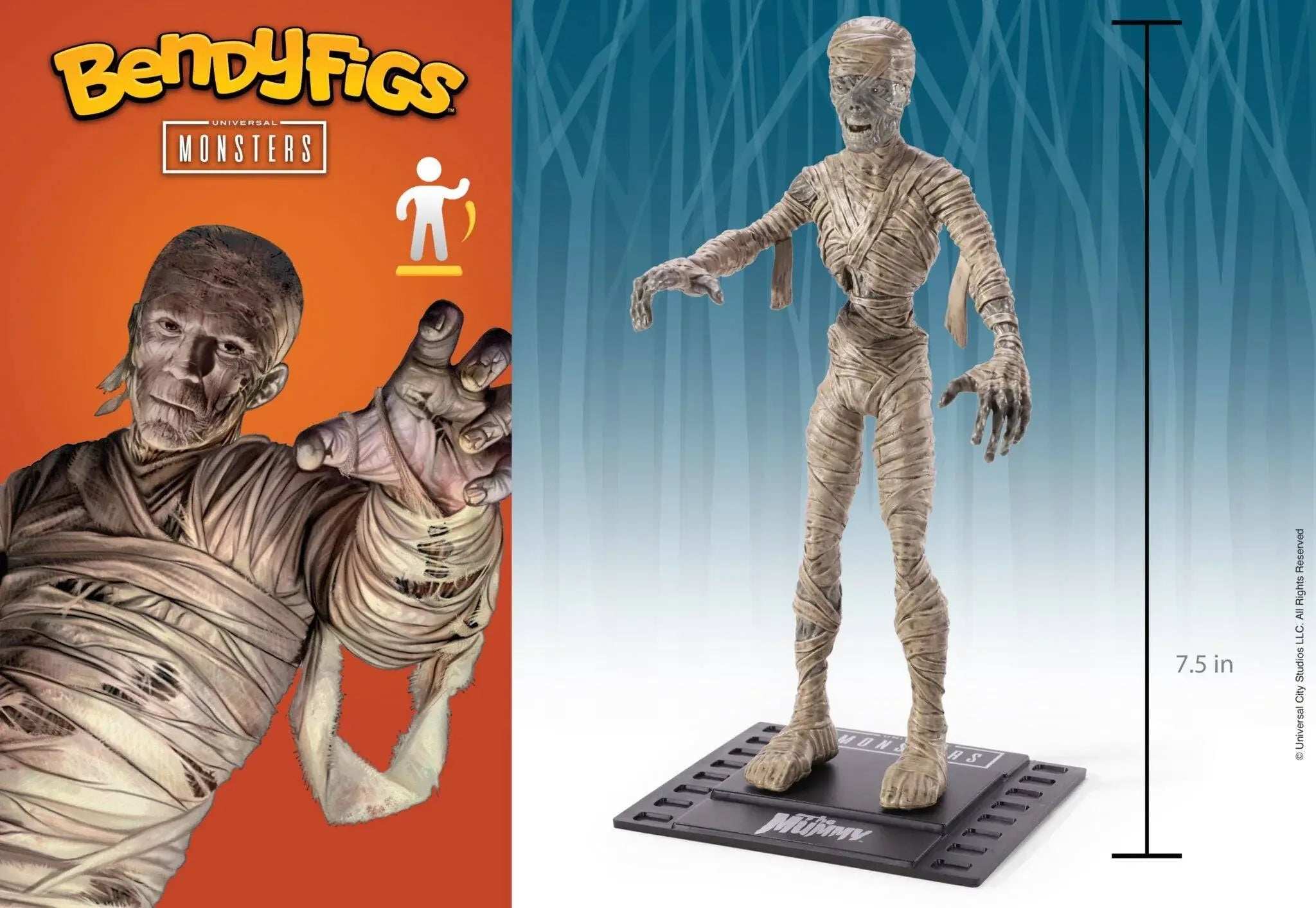 Universal Bendyfigs Bendable Figure Mummy - Olleke Wizarding Shop Amsterdam Brugge London